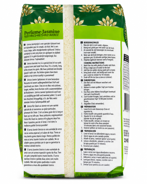 Arroz Premium Jasmin Perfumado 2 Kilo - Premium-​Jasmin-Duftreis, 2 kg